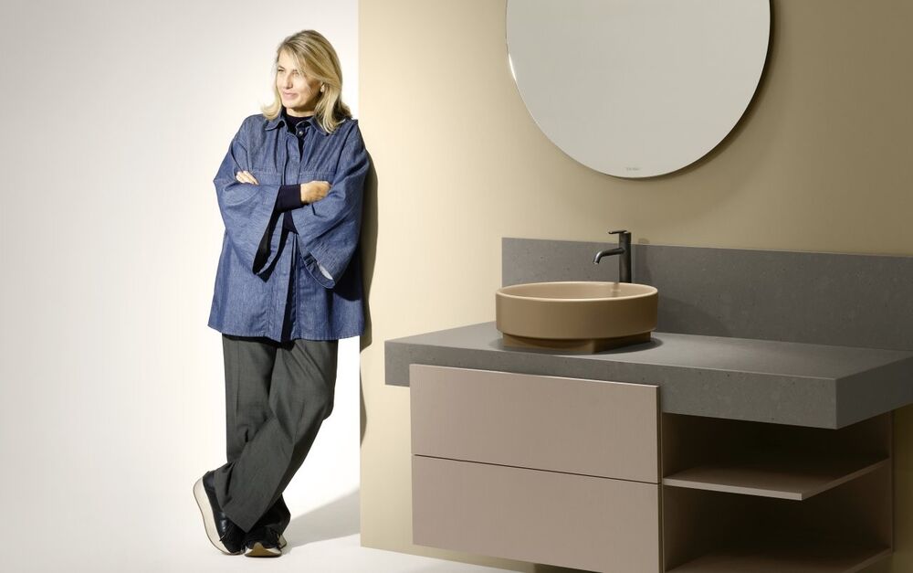 Patricia Urquiola hat für die Balcoon Möbelelemente eine modulare Struktur gewählt, die sich für unterschiedliche Raumkonzepte eignet.